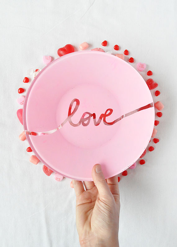 Valentine plates